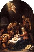 Adriaen van der werff The Adoration of the Shepherds oil painting artist